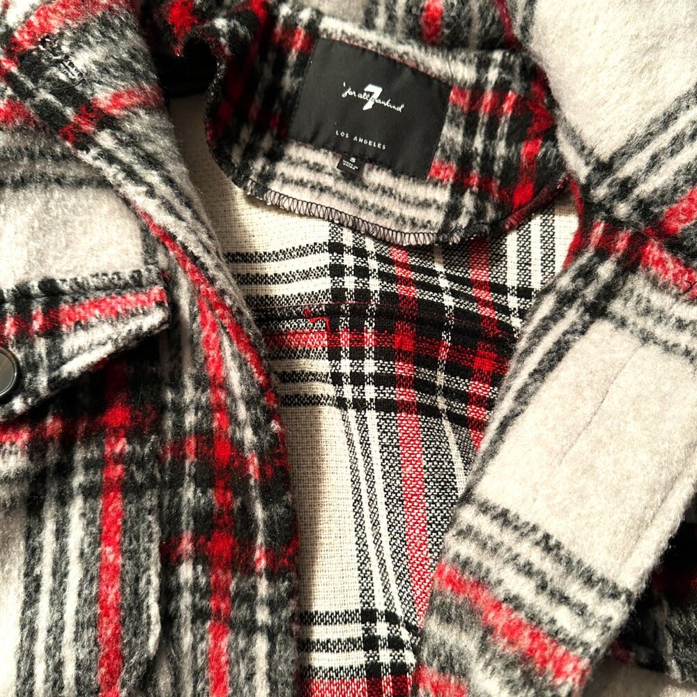 Plaid Jacket (Shacket) - image 2